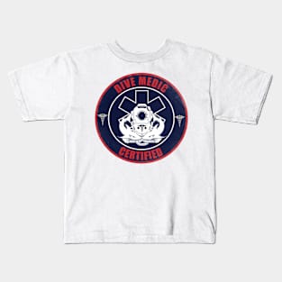 Dive Medic Certified (Front and Back logo) Kids T-Shirt